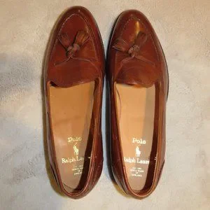Polo Ralph Lauren by Crockett & Jones Brown Tassel Loafers 7D 7.5D Mismate Polo Ralph Lauren Men main image 4